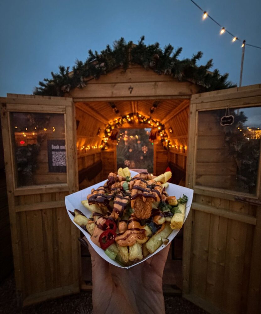 We are at Trentham’s Winter Light Trail