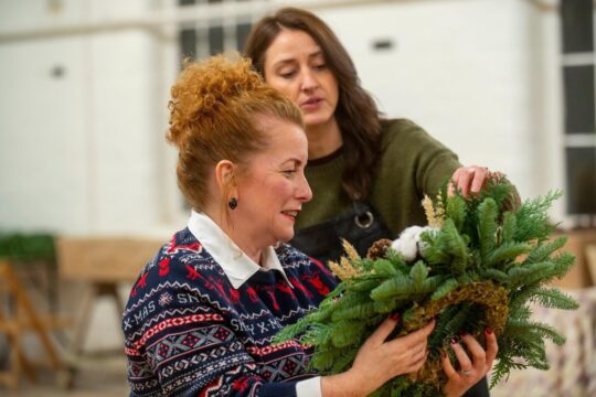 wreath making 1