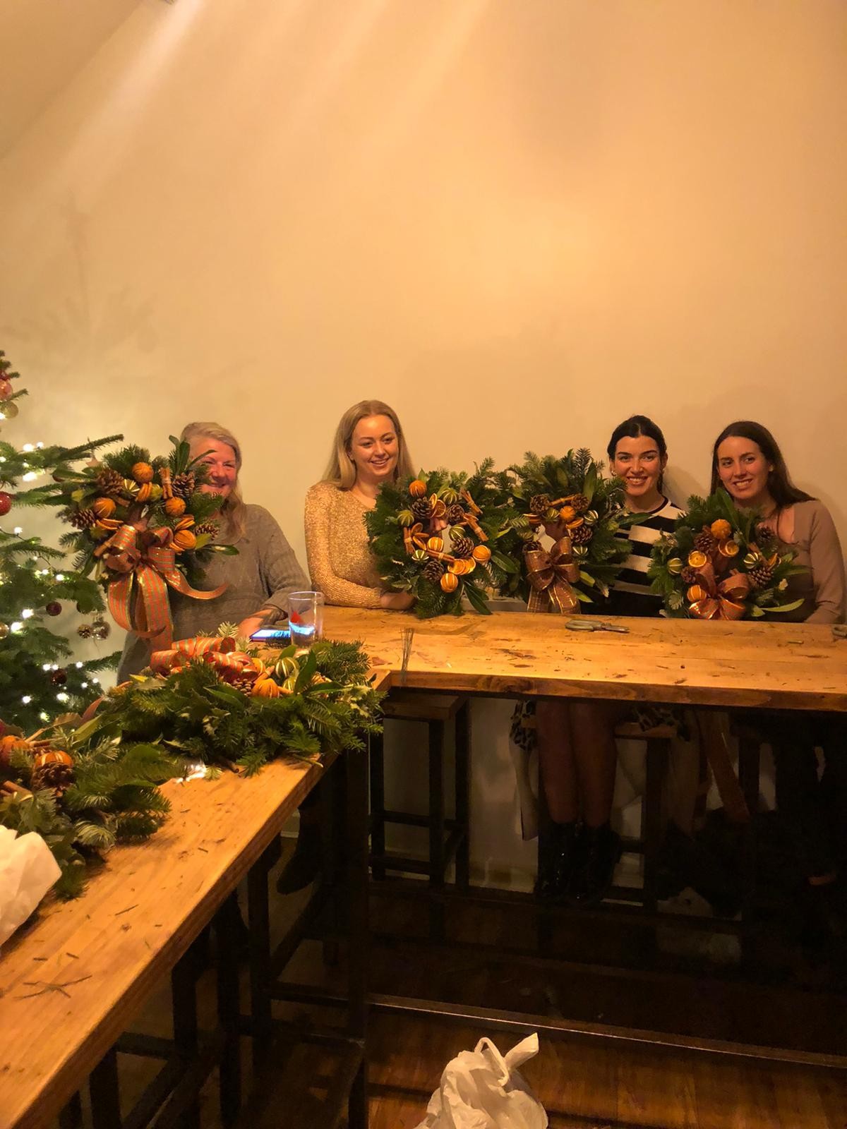 wreath making 4